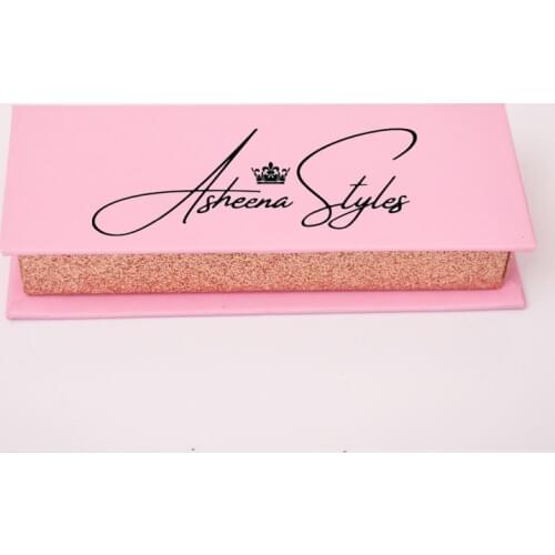 Custom False Eyelash Packaging Box customize Private Logo wholesale Mink Lash Boxes Faux Cils strip magnetic Case Empty