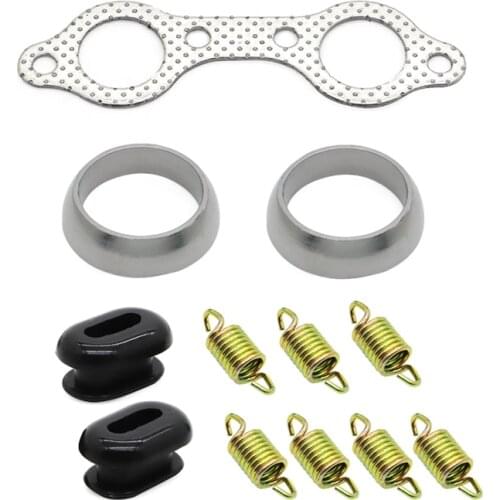 Exhaust Muffler Repair Kit For Polaris Ranger RZR800 RZR 800 EFI 2008 Manifold Gasket UTV Accessories