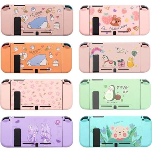 TPU Soft Protective Case For Nintendo Switch Game Console Colorful Waterproof Shell Cover for Nintendo Switch