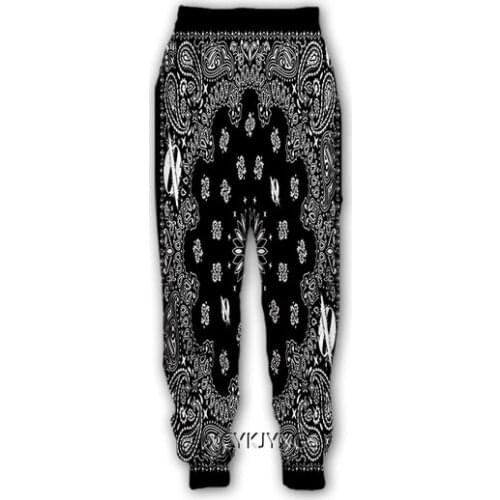 New Bandana Pattern 3D Print Causal Clothing Fashion Men Women Tracksuits Crewneck Hip Hop Pants Plus Size S-7XL streetwear men