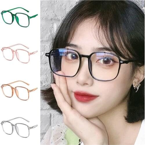 NEW Anti-Blue Glasses Fashion Women & Men Optical Glasses Super Light Spectacles Rice Nails Design Eyeglasses