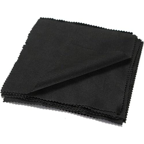 NEW 20PCS Black Cleaner Clean Glasses Lens Cloth Wipes Eyeglass Cleaning Cloth for Sunglasses Microfiber Eyewear Accessories