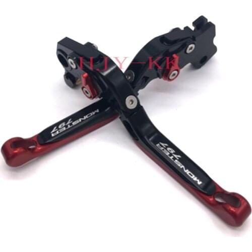 13 Colors Adjustable Folding Extendable Motorbike Motorcycle Brake Clutch Levers For Ducati 797 MONSTER MONSTER797 2017- 2018