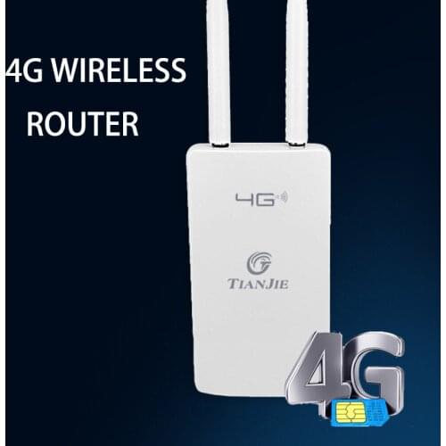 300mbps 3G 4G Wifi Router Sim Card Unlocked CAT4 LTE Wireless Modem Dual External Antennas Gateway Outdoor Routers for IP Camera