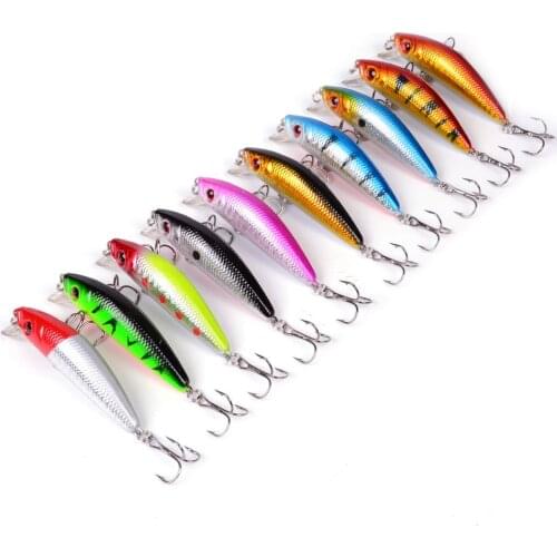 Fishing Lure 70mm 8.5g Sinking Minnow Peche Artificial Hard Bait For Bass Perch Pike Salmon Trout Lure
