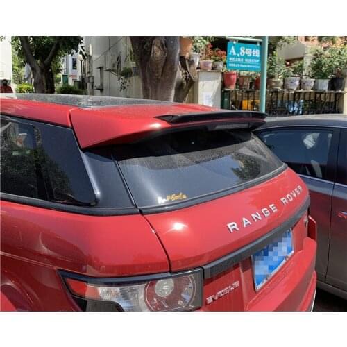 Trunk Spoiler ABS Plastic Car Accessories Rear Tail Wing for Land Rover Range Rover Evoque 2012 13 14