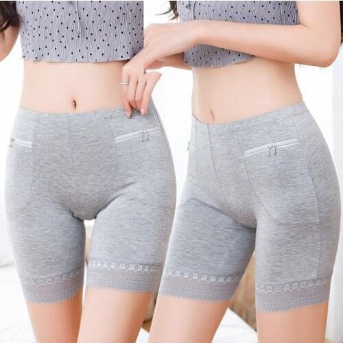 Women Boyshorts panties Pocket female safety shorts Safety boxer shorts Underwear Women underpants ladies boxer briefs Plus size