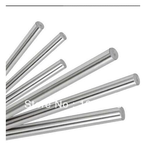 20pcs/lot 16x254mm dia 16mm L 254mm linear shaft metric round rod 254mm Length bar for cnc router 3d printer parts axis