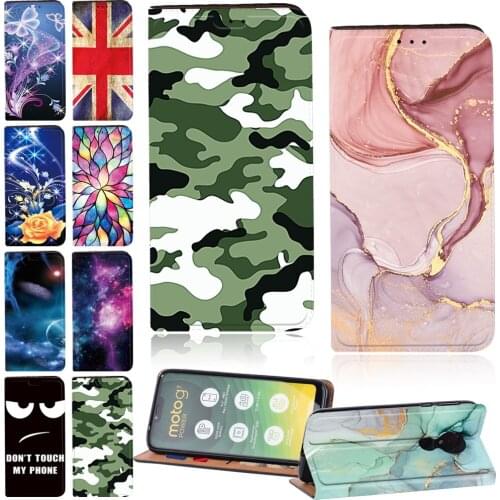Flip Phone Case Motorola E6 Plus/E6 PlayMoto E6s (2020)/G7 Power/G7 Play/G8 Plus/G8 Power/G8 Power Lite Wallet Card Stand Cover