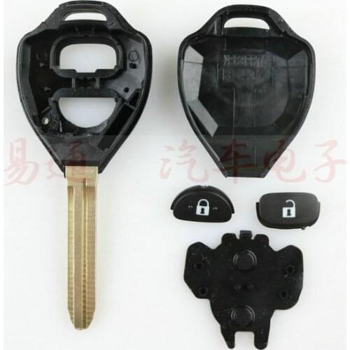 Remote Control Key for Toyota Camry Reiz Corolla RAV4 car key scale shearing teeth blank