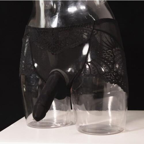 Mens Lace underpants See through Low waist Underwear sexy Socks gay erotic Boxer Shorts