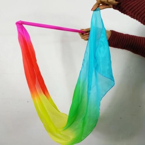 New 2017 Kids/Children Stage Performance Props Throw Streamers belly dancing Throwing Streamer 1.8M long belly dance Accessory