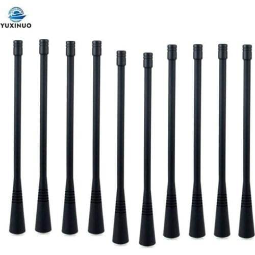 Lot 10PCS UHF 400-470mhz Flexible Whip Antenna Long Antenna for Motorola GP338 GP328 GP3188 GP3688 GP68 GP340 GP88S CP140 Radio