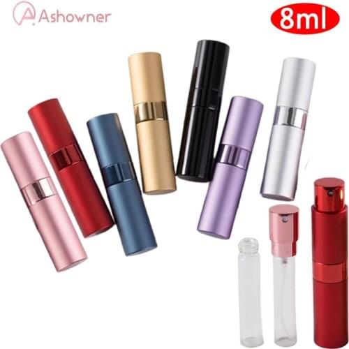 8ml 100ml Portable Mini Travel Perfume Bottle Atomizer Refillable travel Atomizer Refillable Perfume Spray Bottle
