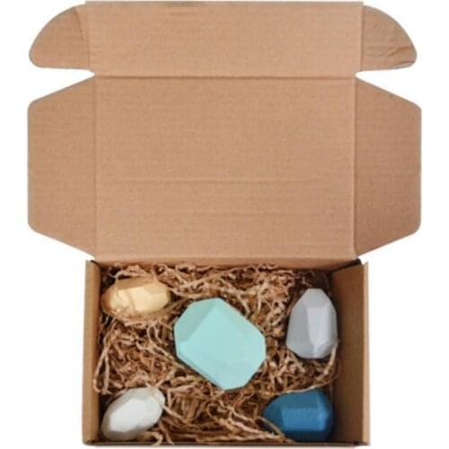 Portable 1 Set Attractive Casual Assembling Building Block Long Lasting Stackable Block Nordic Style for School