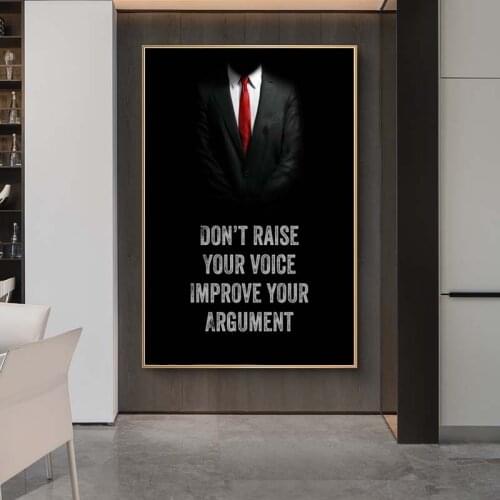 Suites Quote Success Inspirational Art Canvas Prints Painting Motivational Quote Posters Wall Art Picture Office Home Decor