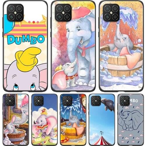 Silicone Cover Circus Dumbo For Huawei Nova 8 7i 6 5T 5i 5Z 4E 3i 3e 2i SE PRO Lite 4G 5G Phone Case
