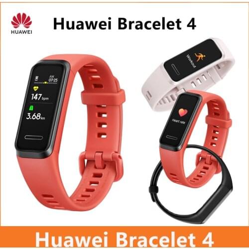 Huawei Bracelet 4 smart Bluetooth Bracelet sports health blood oxygen heart rate sleep color screen