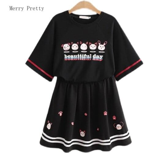 Women Black Casual Dress Sets Hight Waist Mini Pleated Skirts And Short Sleeve Cotton T Shirts 2021 Summer 2 Piece Set Clothes
