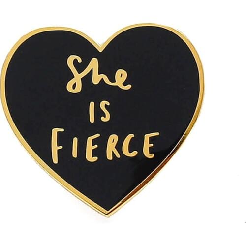 Feminist Women Enamel pin