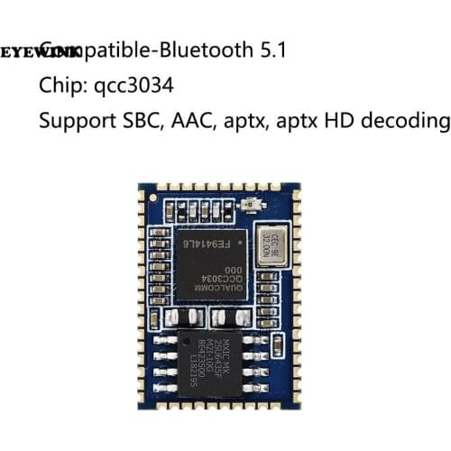 BTM334 QCC3034 Bluetooth 5.1 module APTX-HD APTX I2S IIS