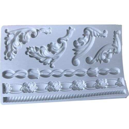 3D Patterns Shape Soap Molds Chocolate Candy Molds Cake Chocolate Soap Decor