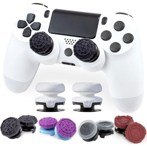 2pcs Hand Grip Extenders Caps for PS4 Controller PS5 Performance Thumb Grips High Rise Covers For Playstation 4 ps5 accessories