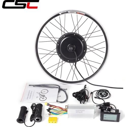 Electric bike 48V 1500W Conversion Kit Wheel hub Front rear Motor bike Kit for 20 24 26 27.5 28 29 inch 700C ebike
