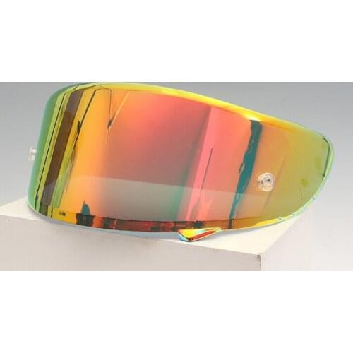 Motorcycle helmet anti fog Anti-UV PC visor Lens Model for SHOEI X14 full face helmet visor mirror Lens