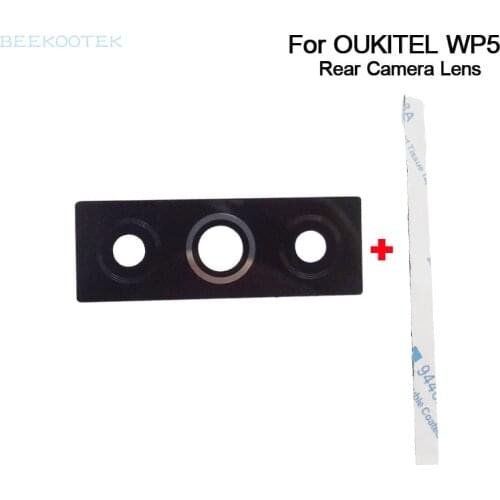Original New OUKITEL WP5 Back Camera Glass Lens Rear Camera Glass Lens Replacement Parts For OUKITEL WP5 Phone