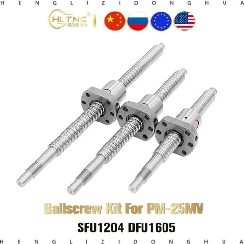 PM-25MV cnc conversion kit precision matthews , SFU1204 DFU1605 balls crews machined as drawings