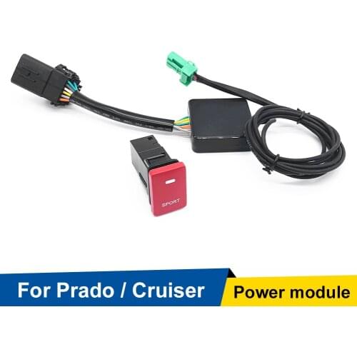 Professional Power Module Accelerator Auto Optimized Improve Throttle Speed Save 3%-8% Fuel for Prado 2010+ Land Cruiser 2008