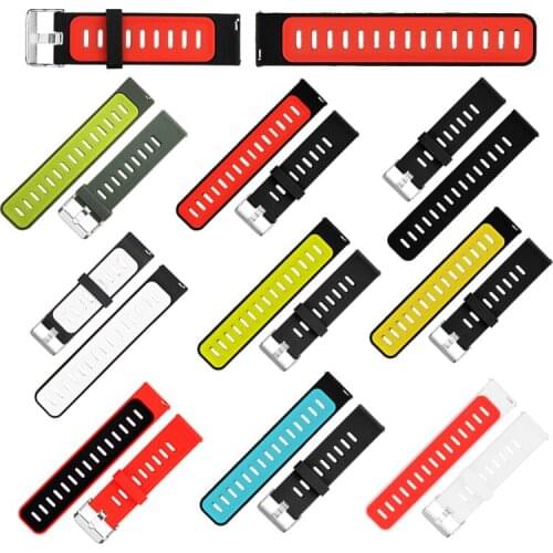 22mm Silicone Strap For Samsung Gear S3 Watch Band Soft Sport Strap Rubber Wrist band For Samsung Galaxy Watch 46mm Bracelet