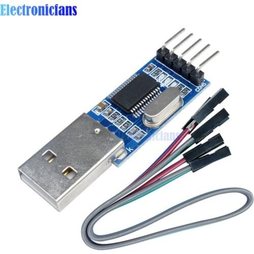 1Set Standard USB To RS232 TTL Converter Adapter PL2303 PL2303HXA Download Board Module 4Pin Cable for Arduino