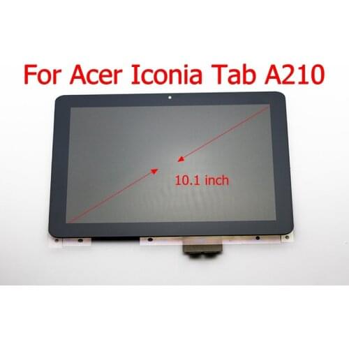 STARDE Replacement LCD For Acer Iconia Tab A210 LCD Display Touch Screen Digitizer Assembly 10.1"
