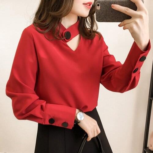 Женские красные рубашки Twicefanx China At AliExpress