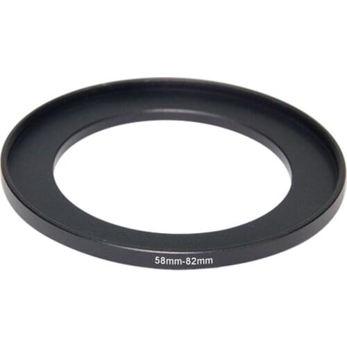 58mm-82mm 58-82 mm 58 to 82 Step Up Filter Ring Adapter
