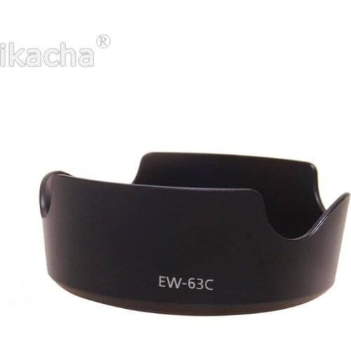 10pcs EW-63C Lens Hood For Canon EW63C 100D 700D EF-S 58mm f/3.5-5.6 IS STM Camera Lens Protector