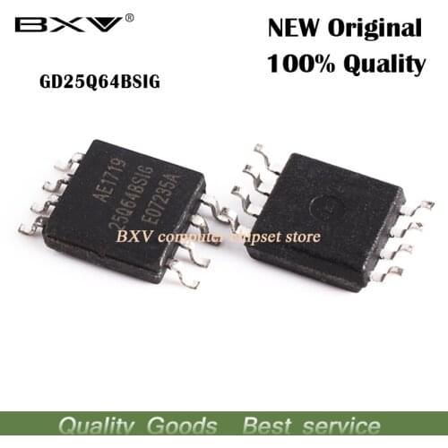 Free shipping 2pcs GD25Q64BSIG 25Q64BSIG GD25B64 SOP-8 new original