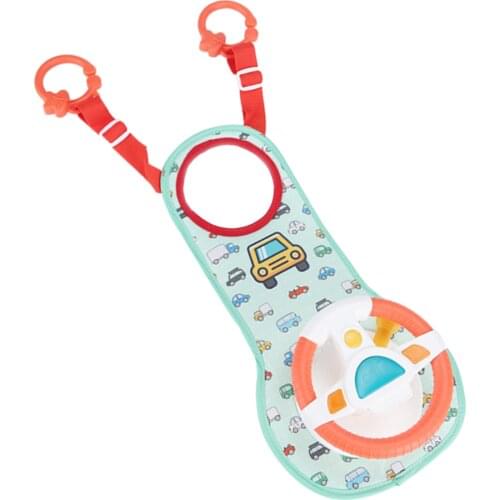 Car Wheel Baby Toys - Musical Activity Play Center Toy Babys Travel Companion Entertain and Relax Easier Drive
