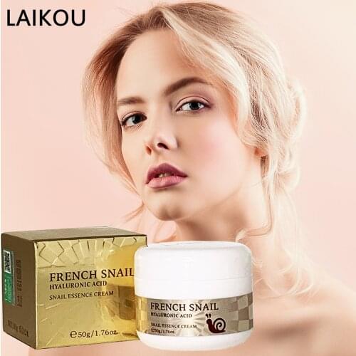 Health Snail Face Cream Hyaluronic Acid Moisturizer Anti Wrinkle Aging Cream for Face Nourishing Serum Day Cream for Face