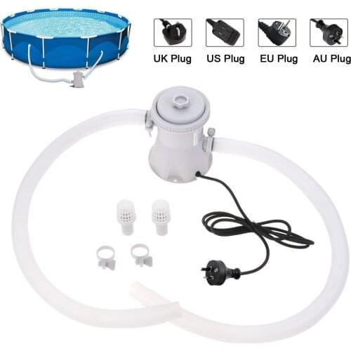 Swimming pool filter pump Pool Cleaner Electric Filter Kit Circulation Pumps Water Purifier UK/US/EU/AU standard