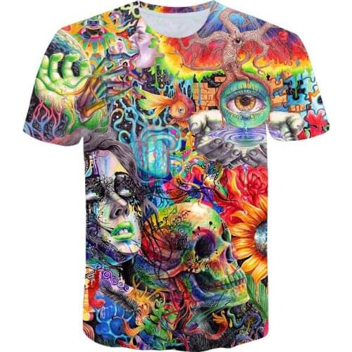 Ancient Knowledge T-Shirt psychedelic 3d Print t shirt Women Men Fashion Clothing Tops Outfits Tees Summer Style Short Sleeve
