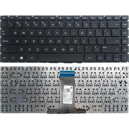 US keyboard FOR HP 14-bs 14-bs000 14-bs100 14-bs500 14-bs002la 14-bs003la 14-bs057cl US Keyboard BLACK