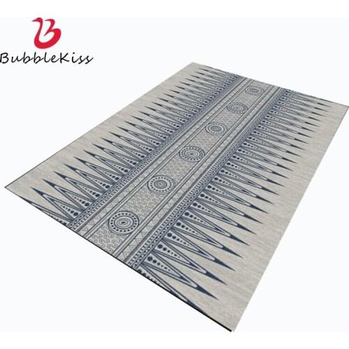 Bubble Kiss Blue Gray Carpet Nordic Style Simple Living Room Carpets Large Modern Home Bedroom Decor Carpets Non-Slip Area Rug
