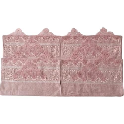 Ladya Color Rose Pearl Bridal Pouch 4'lü Package