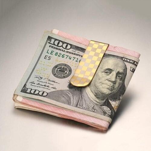 Metal Money Clips Cash Clamp Holder Wallet Slim Card ID Money Clips for Men Women