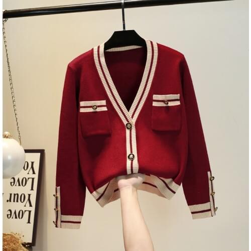 Женские трикотажные кардиганы Mumuzi China At AliExpress