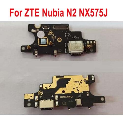 Original Working good Charging Flex Charger Dock Port Board USB Connector For ZTE Nubia N2 NX575J Phone Cable Accessory Bundles