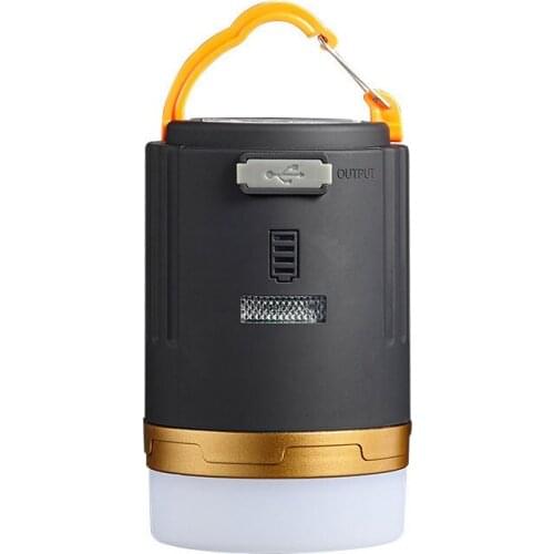 3 modes outdoor camping light Portable USB rechargeable remote control tent light Magnet home emergency night light with Hook